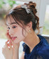 【2TYPE/ゴム&クリップ】レザーリボンヘアアクセサリー